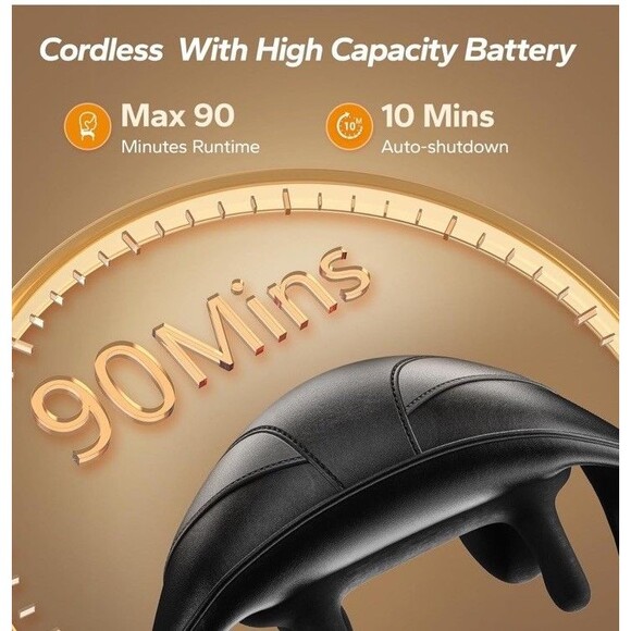 MERACH Neck Massager for Pain Relief Deep Tissue Shiatsu Neck Shoulder Massage - Picture 9 of 11